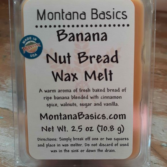 Montana Basics Other - Banana Nut Bread - SOY WAX MELT